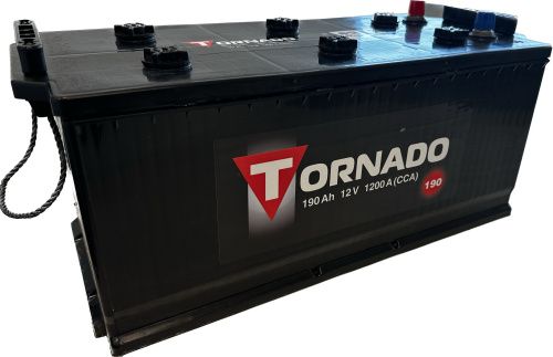 Аккумулятор Tornado 190.4 A3 клемма конус